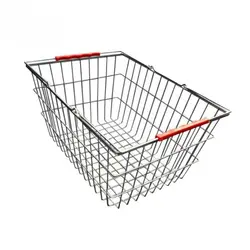 سبد خرید فروشگاهی دستی فلزی - فروشگاه آنلاین قفسه بندی امیر