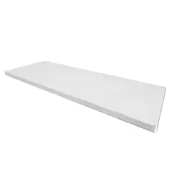 صفحه قفسه فروشگاهی ساده بدون پل مقاومتی طول 80cm در عمق و ضخامت مختلف - فروشگاه آنلاین قفسه بندی امیر