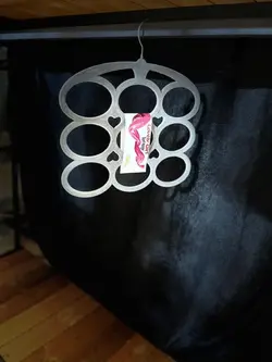 چوبکار شال آویز بدنه مخملی - فروشگاه آنلاین قفسه بندی امیر