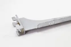 دستک رگال ستون استیل کروم - فروشگاه آنلاین قفسه بندی امیر