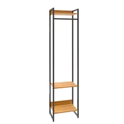 رگال آویز لباس فلزی جوشی کف طبقه ابعاد 180*70*40 - فروشگاه آنلاین قفسه بندی امیر