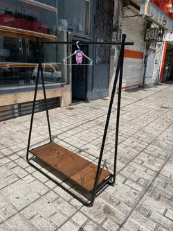 رگال آویز لباس فلزی جوشی طرح سرخ پوستی - فروشگاه آنلاین قفسه بندی امیر