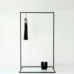 رگال آویز لباس فلزی جوشی طرح کلاسیک - فروشگاه آنلاین قفسه بندی امیر