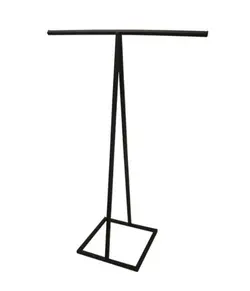 رگال لباس ایستاده مدل تی ساده دوطرفه فلزی - فروشگاه آنلاین قفسه بندی امیر