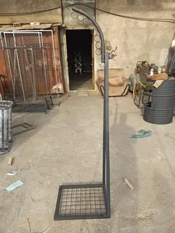 رگال آویز لباس یکطرفه مدل ال حلقه دار - فروشگاه آنلاین قفسه بندی امیر