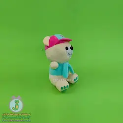 عروسک خرس | مدل کلاه دار مینی | 20 سانت