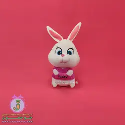 عروسک خرگوش | مدل لپ برجسته | 20 سانت