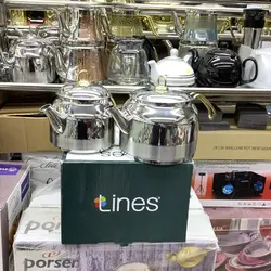 کتری و قوری تمام استیل Lines NO10