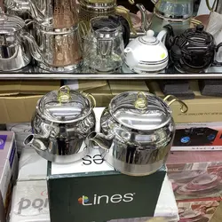 کتری و قوری تمام استیل Lines NO10