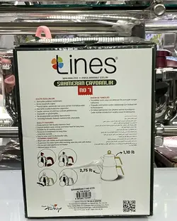 کتری و قوری دسته طلایی مارک Lines