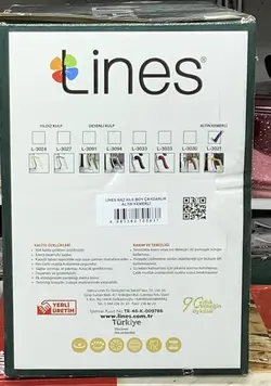 کتری و قوری استیل دسته طلایی مارک Lines L–3021