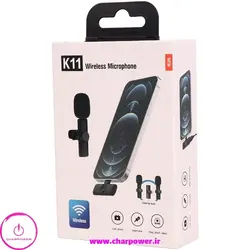 میکروفون یقه‌ای بیسیم مدل k11