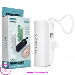 پاوربانک ترکا TREQA مدل TR-950 ظرفیت 5000 توان 10.5 وات