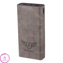 پاوربانک چرمی اپیمکس Epimax مدل EP-33 ظرفیت 10400 توان 100 وات