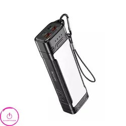 پاوربانک چراغ قوه دار باوین Bavin مدل Y-PC1002 ظرفیت 20000 توان 22.5 وات