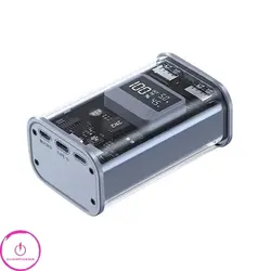 پاوربانک شیشه ای ترکا TREQA مدل TR-956 ظرفیت 10000 توان 20 وات