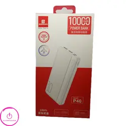 پاوربانک بیبوشی Biboshi مدل P40 ظرفیت 10000 میلی آمپر توان 10.5W