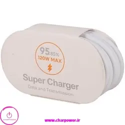 کابل شارژ USB-A به Type-C طول 100 سانتی متر شیائومی Xiaomi مدل 120W 7A ( درصد شمار )