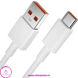کابل شارژ USB-A به Type-C طول 100 سانتی متر شیائومی Xiaomi مدل 120W 7A ( درصد شمار )