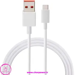 کابل شارژ USB-A به Type-C طول 100 سانتی متر شیائومی Xiaomi مدل 120W 7A ( درصد شمار )