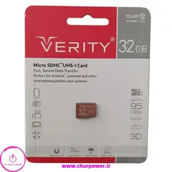 کارت حافظه رم میکرو 32 گیگ وریتی Verity مدل Micro SD