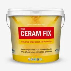 چسب کاشی صادراتی سرامفیکس (سطل 20 کیلویی سفید) - کلینیک ساختمان البرز