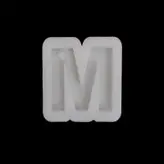 قالب رزین مدل حروف تکی پین دار طرح M