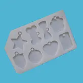 قالب رزین مدل اشکال پین دار کد 1100