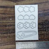 قالب رزین اپوکسی مدل گیره مو  طرح پنجه  کد  RP-1150