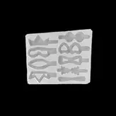 قالب رزین مدل گیر مو کد 1150