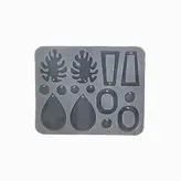 قالب رزین اپوکسی مدل زیورآلات گوشواره کد AW-300