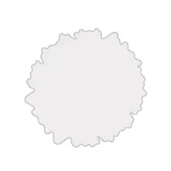 قالب رزین مدل زیرلیوانی دفرمه کد CG311