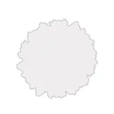 قالب رزین مدل زیرلیوانی دفرمه کد CG311