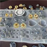 قالب  سیلیکونی  مدل  نگین  کد  1212