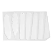 قالب رزین مدل بوک مارک طرح پر کد 6111