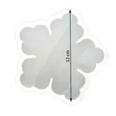 قالب رزین طرح گل مدل 60027