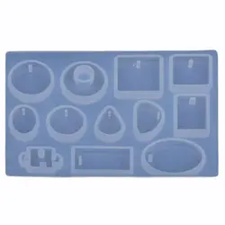 قالب رزین مدل گردنبند پین دار کد 23