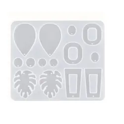 قالب رزین مدل گوشواره های پین دار