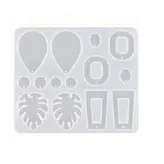 قالب رزین مدل گوشواره های پین دار