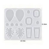 قالب رزین مدل گوشواره های پین دار