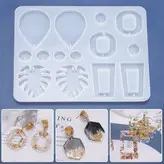 قالب رزین مدل گوشواره های پین دار