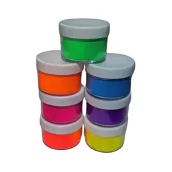 پودر رنگ رزین اپوکسی مدل بلک لایت حجم 30 میلی لیتر بسته 7 عددی