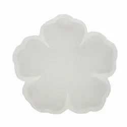 قالب رزین مدل گل پنج پر کد  9921 قطر 30 سانت در عمق 8 میل