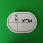 قالب رزین مدل بیضی لبه دار کد 11x16