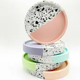 قالب رزین اپوکسی مدل دایره لبه دار قطر 20 سانتیمتر  کد ED- 80