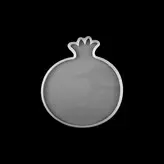 قالب رزین اپوکسی مدل بشقاب طرح انار کد 8069