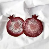 قالب رزین اپوکسی مدل بشقاب طرح انار کد 8069