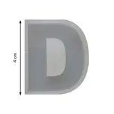 قالب رزین طرح حروف انگلیسی مدل 60022D