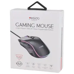 ویژگی‌های ماوس گیمینگ یسیدو KB20: