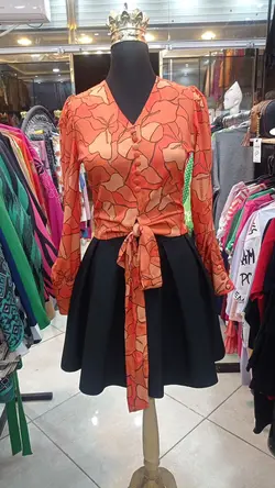 کراپ مجلسی طرح دار